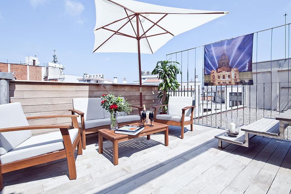Apartment Barcelona Rentals - Pool Terrace In City Center Esterno foto