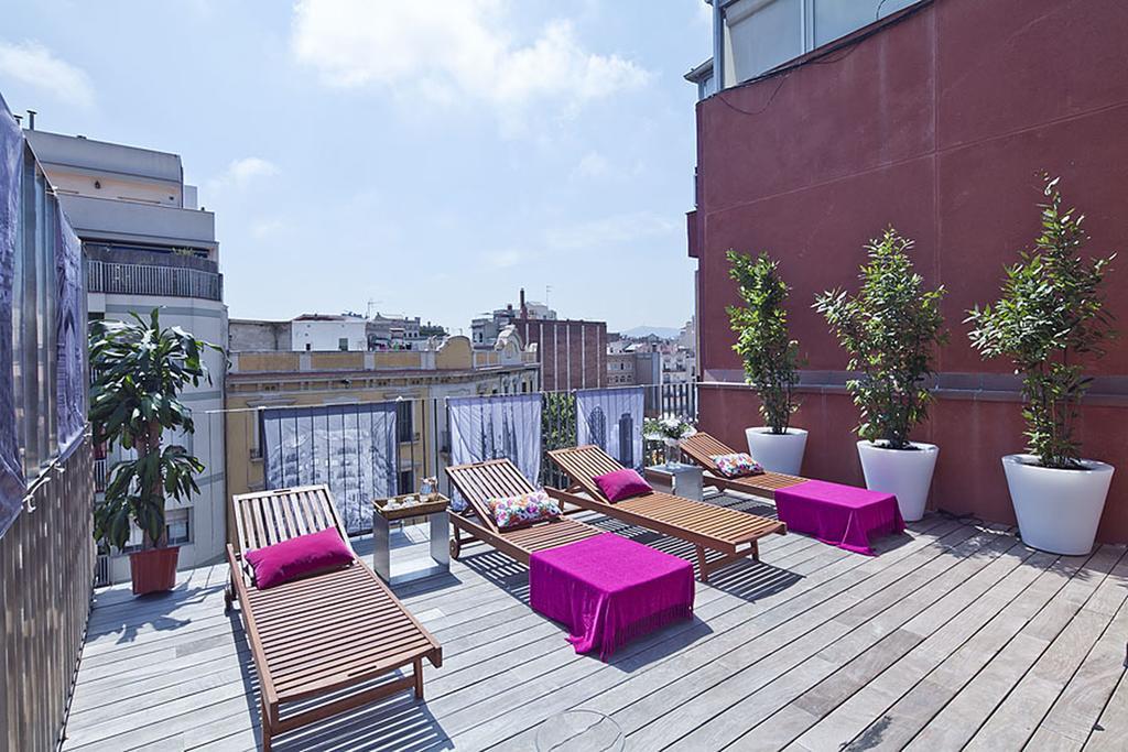 Apartment Barcelona Rentals - Pool Terrace In City Center Esterno foto