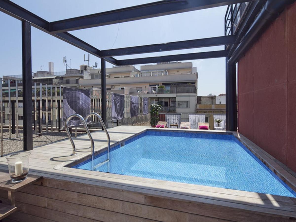 Apartment Barcelona Rentals - Pool Terrace In City Center Esterno foto